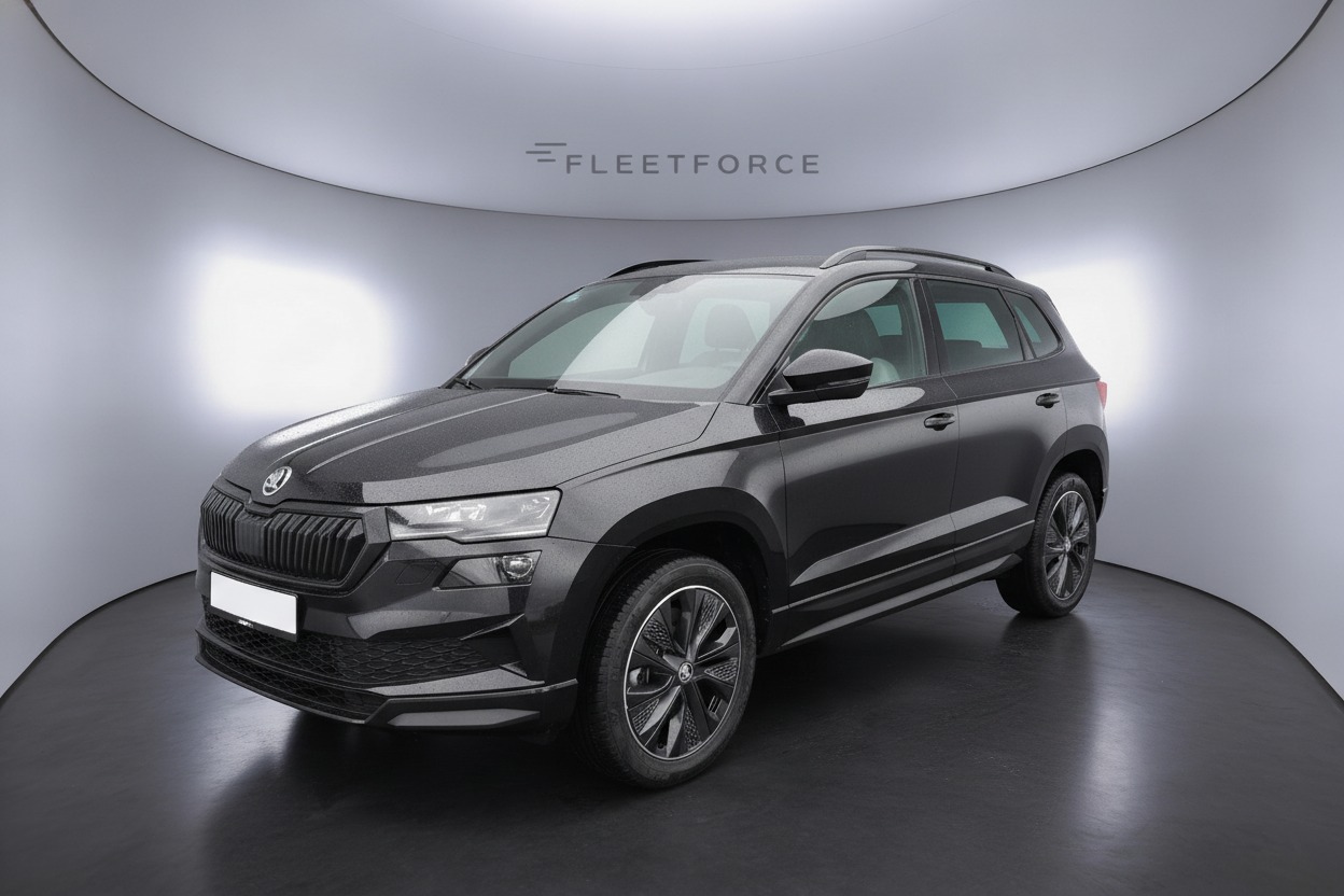 Skoda Karoq Sportline in Schwarz