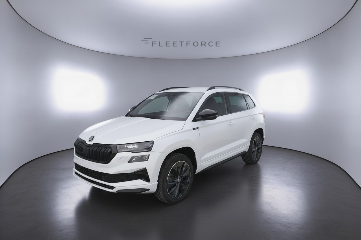 Skoda Karoq Sportline in Weiß