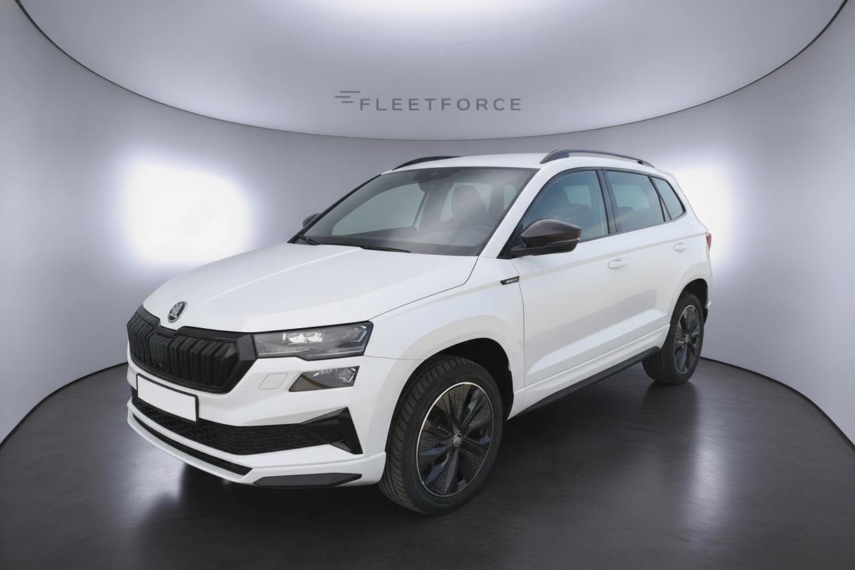 Skoda Karoq Sportline in Weiß