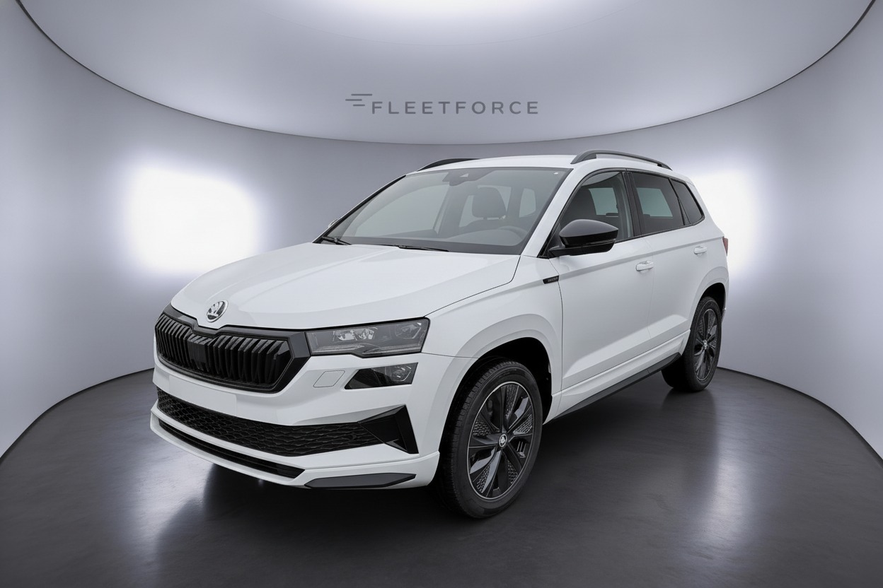 Skoda Karoq Sportline in Weiß