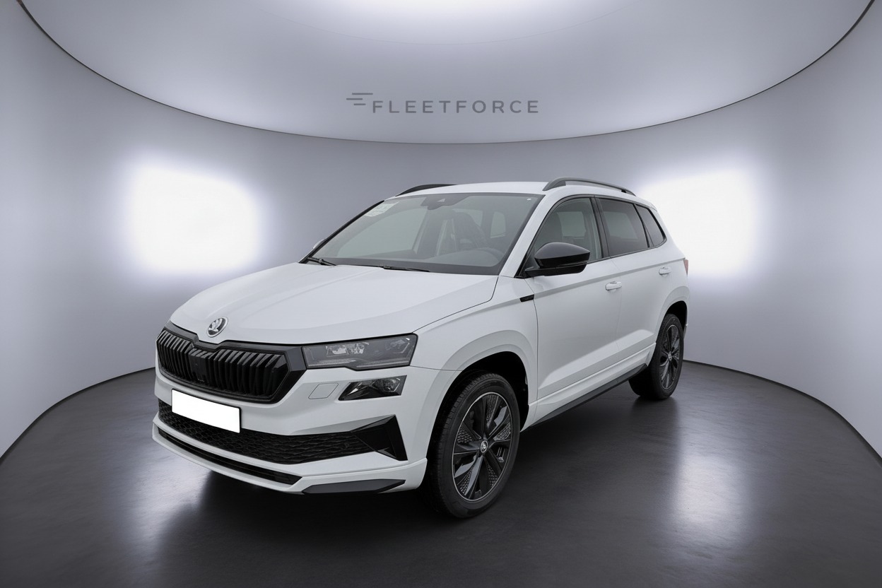 Skoda Karoq Sportline in Weiß