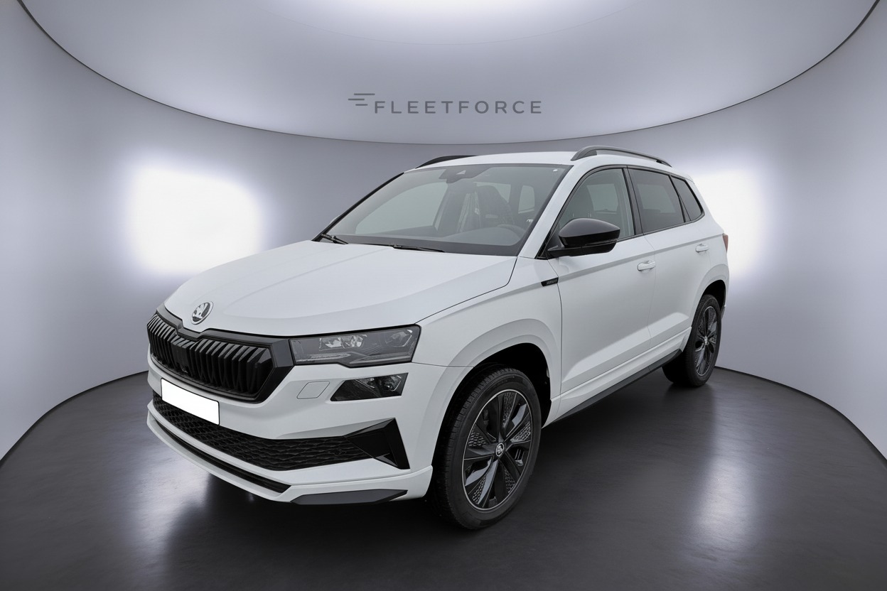 Skoda Karoq Sportline in Weiß