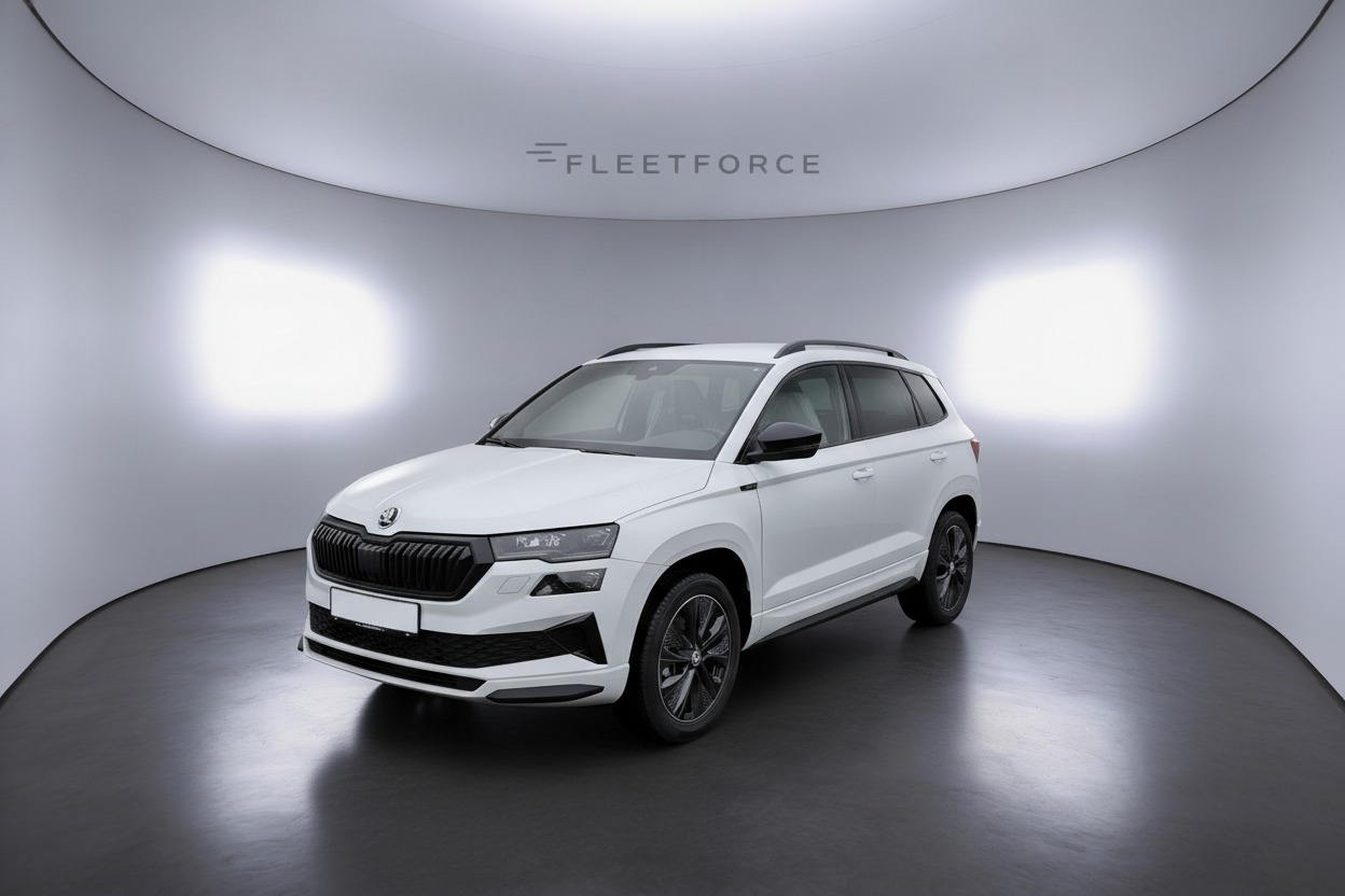 Skoda Karoq Sportline in Weiß