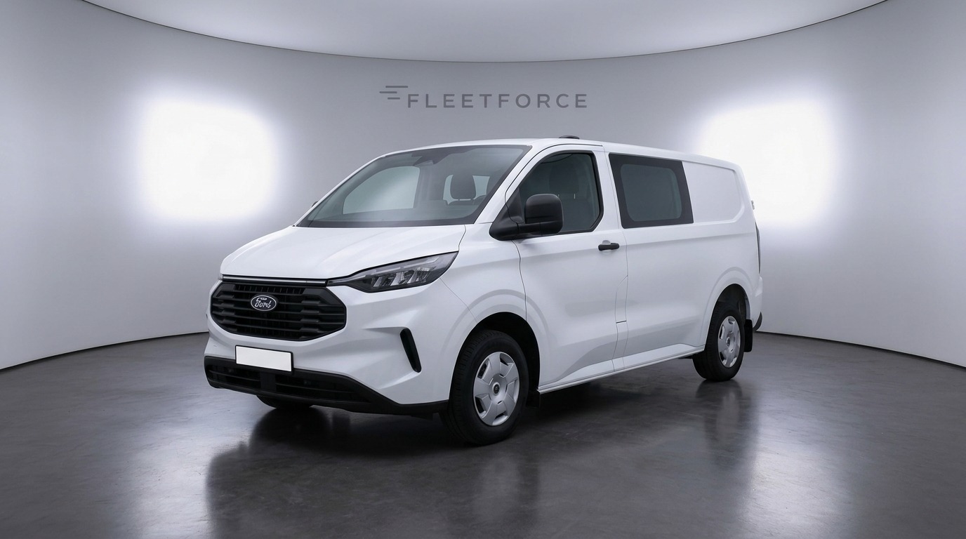 Ford Transit Custom Kasten Doppelkabine Kasten L2H1 Trend in Weiß