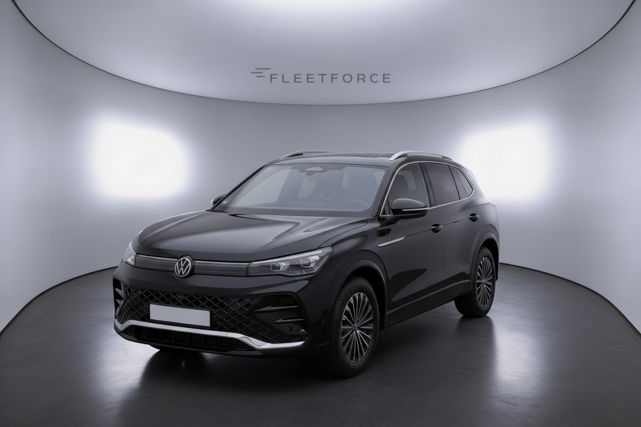 VW Tiguan R-Line in Schwarz
