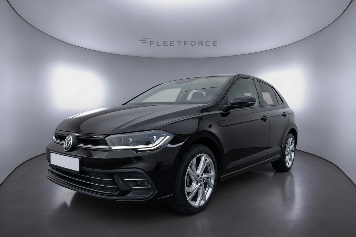 VW Polo Life in Schwarz