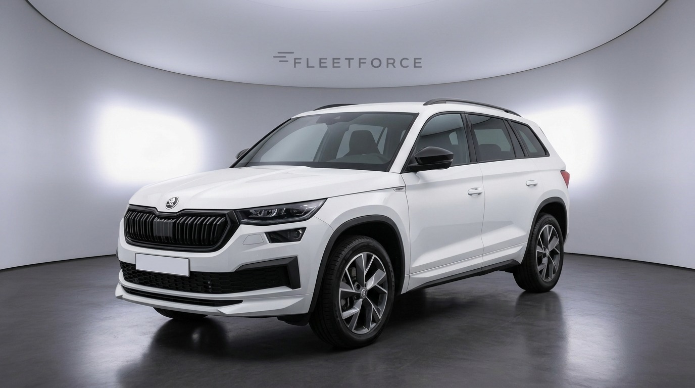 Skoda Kodiaq Sportline in Weiß