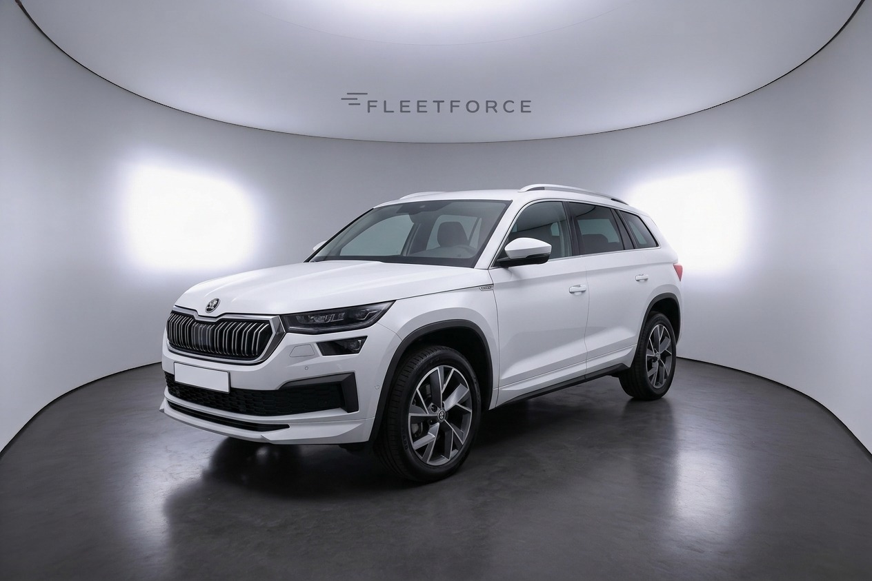 Skoda Kodiaq L&K 4x4 in Weiß