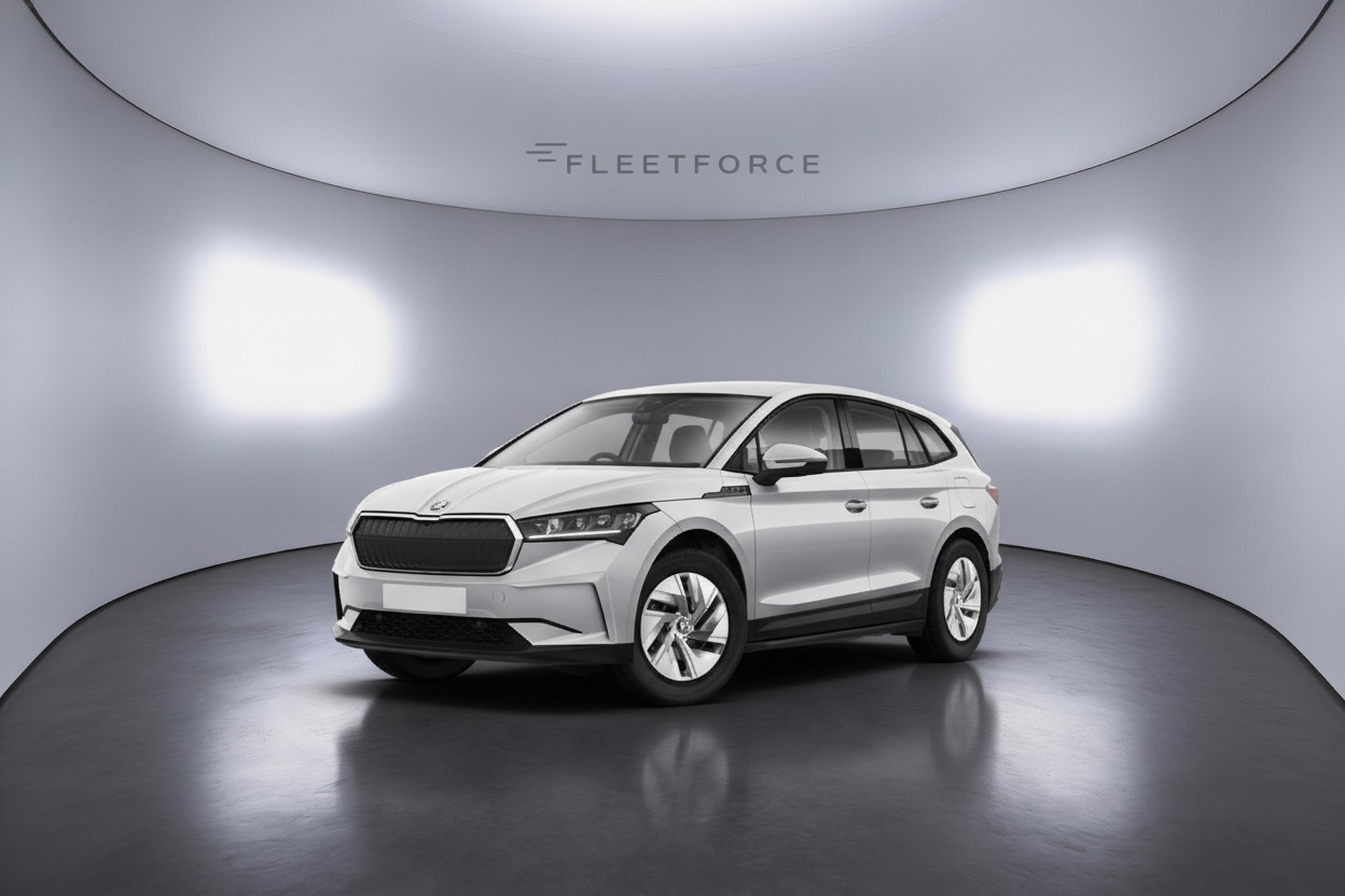 Skoda Enyaq iV 80 Sportline in Schwarz