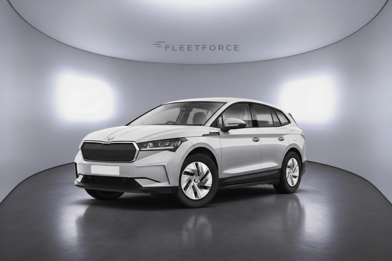 Skoda Enyaq iV 80 ecoSuite in Schwarz