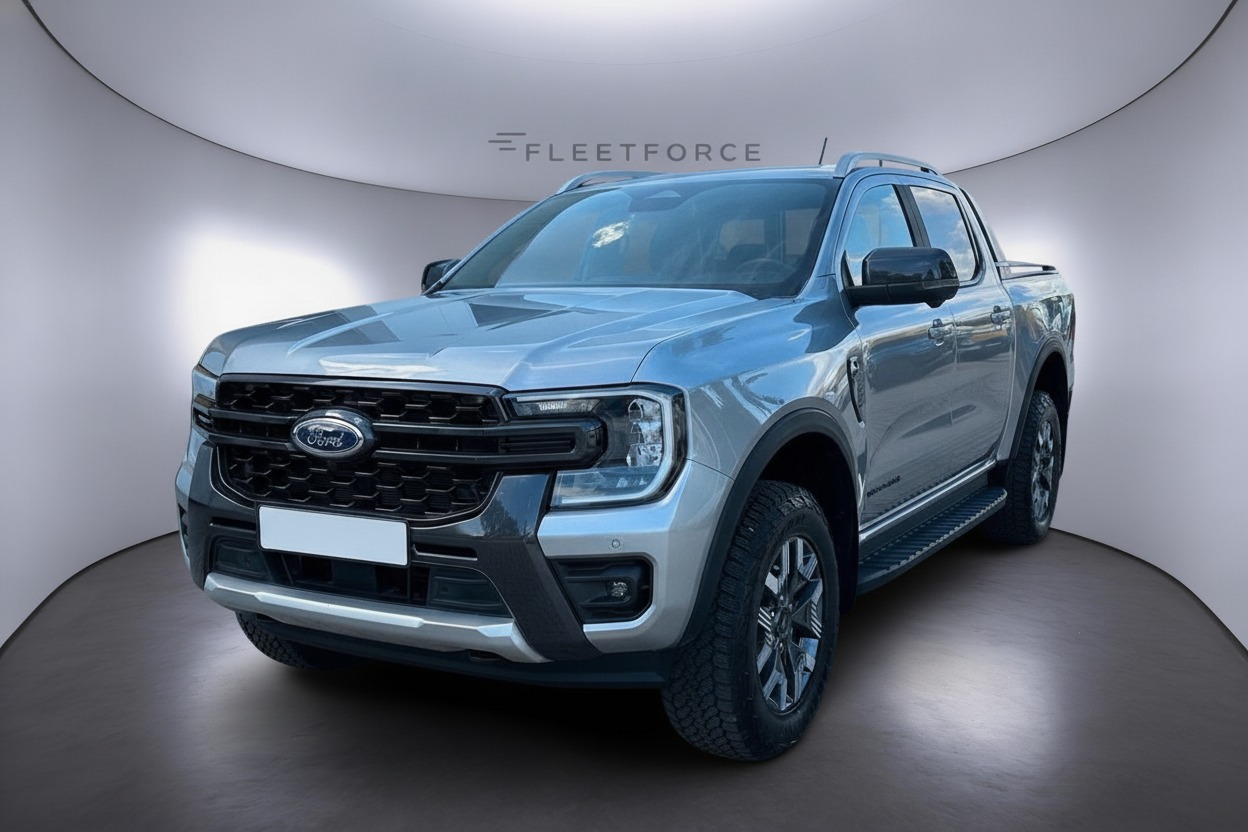 Ford Ranger Wildtrak e-4WD Doppelkabine in Silber