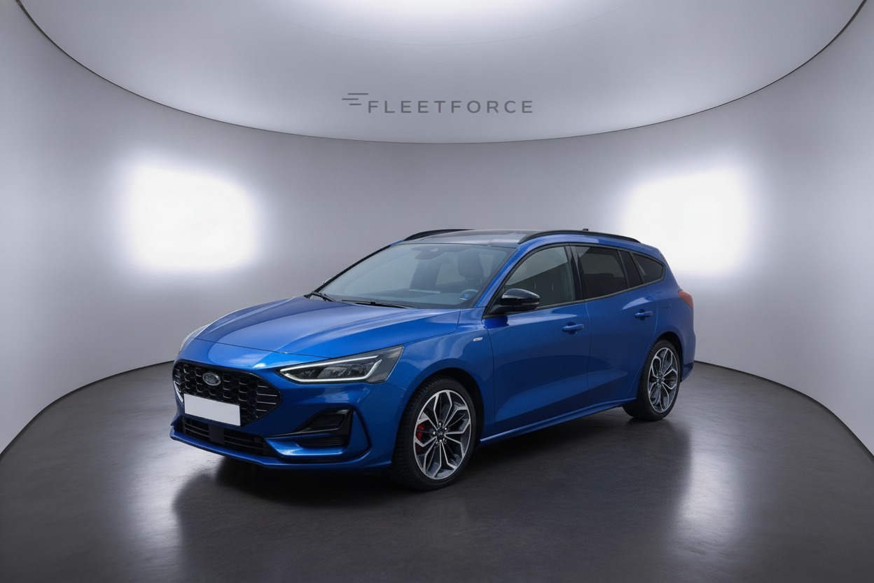 Ford Focus Turnier Titanium X in Blau