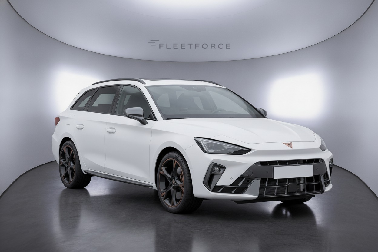Cupra Leon Sportstourer Basis in Weiß