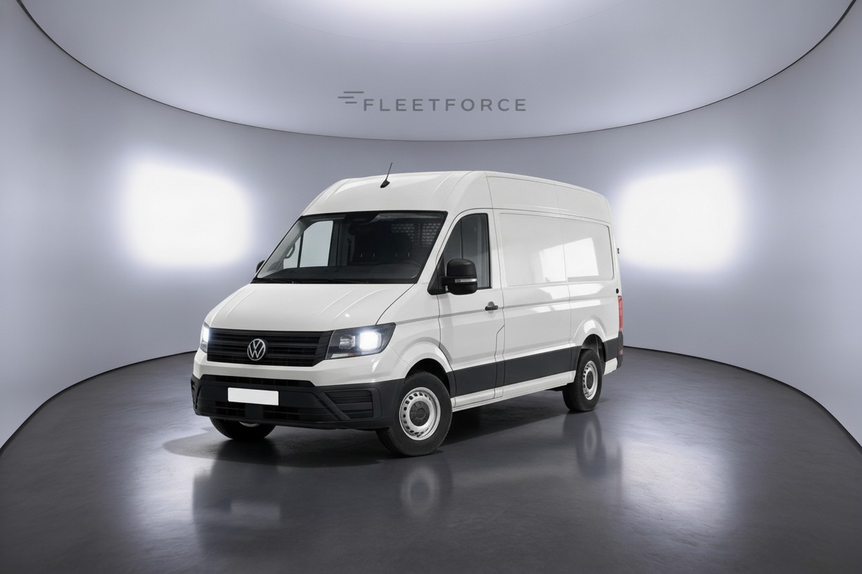 VW Crafter 35 mittellang Hochdach FWD in Weiß