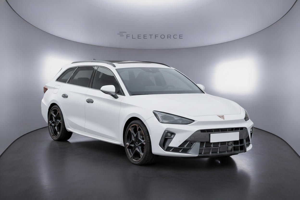 Cupra Leon 1.5 eTSI 110 kW in Weiß