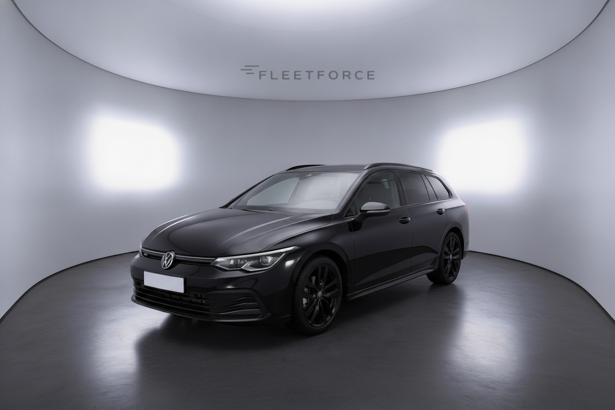 VW Passat in Schwarz