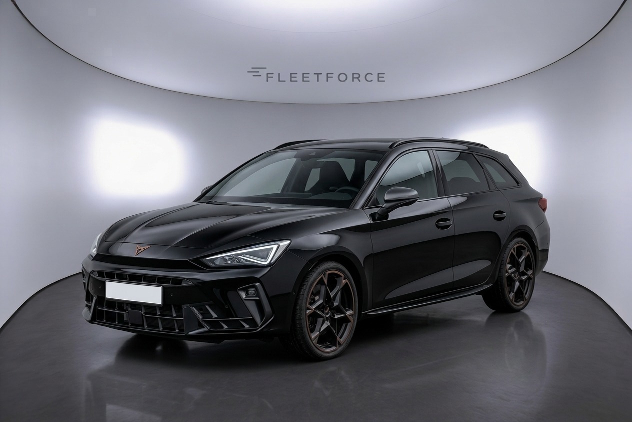Cupra Leon 2.0TSI 150 kW in Schwarz