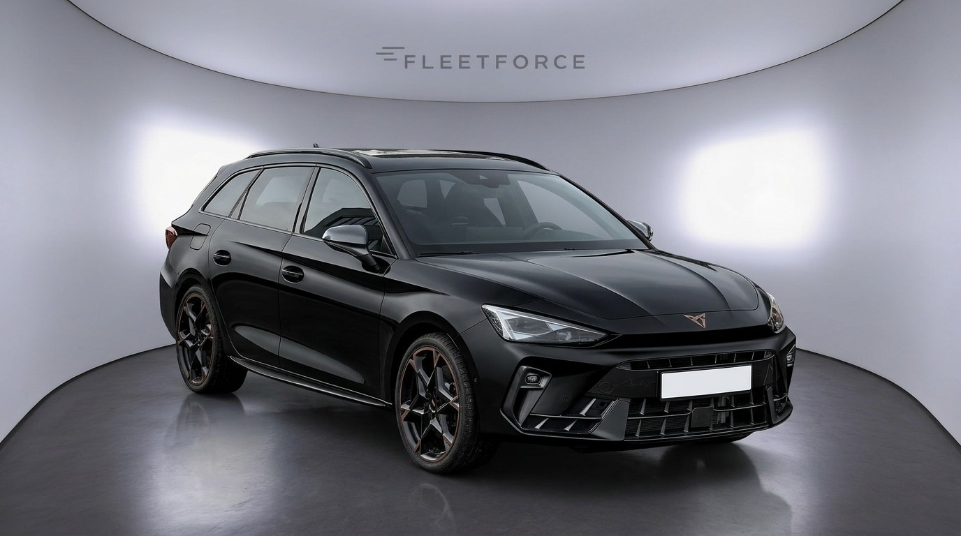 Cupra Leon 2.0TSI 150 kW in Schwarz