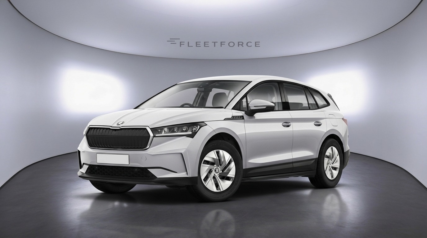 Skoda Enyaq iV 85 Selection in Grün