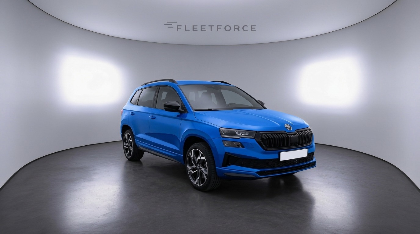 Skoda Karoq Selection in Blau