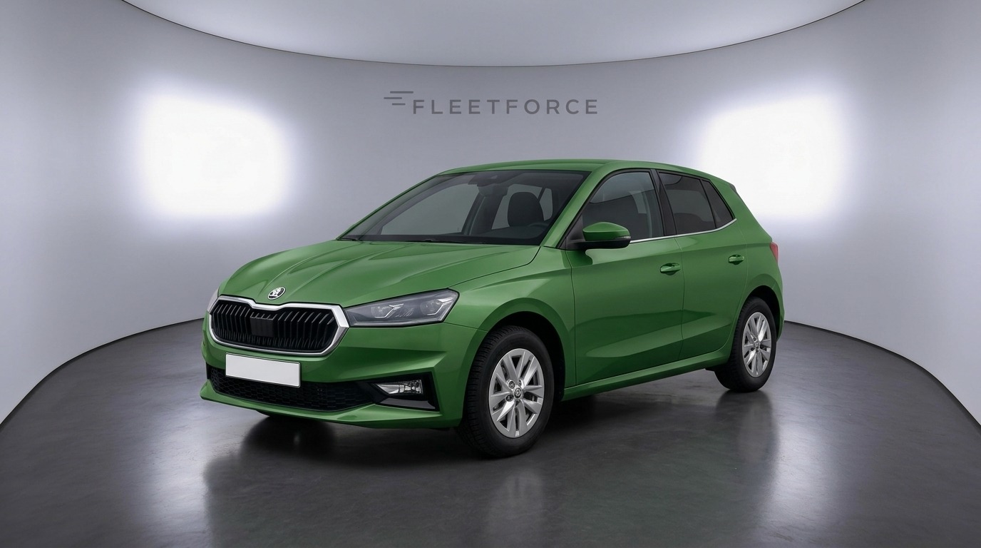Skoda Fabia Selection in Grün