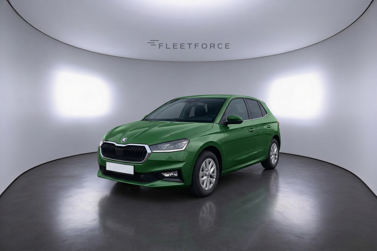 Skoda Fabia Selection in Grün