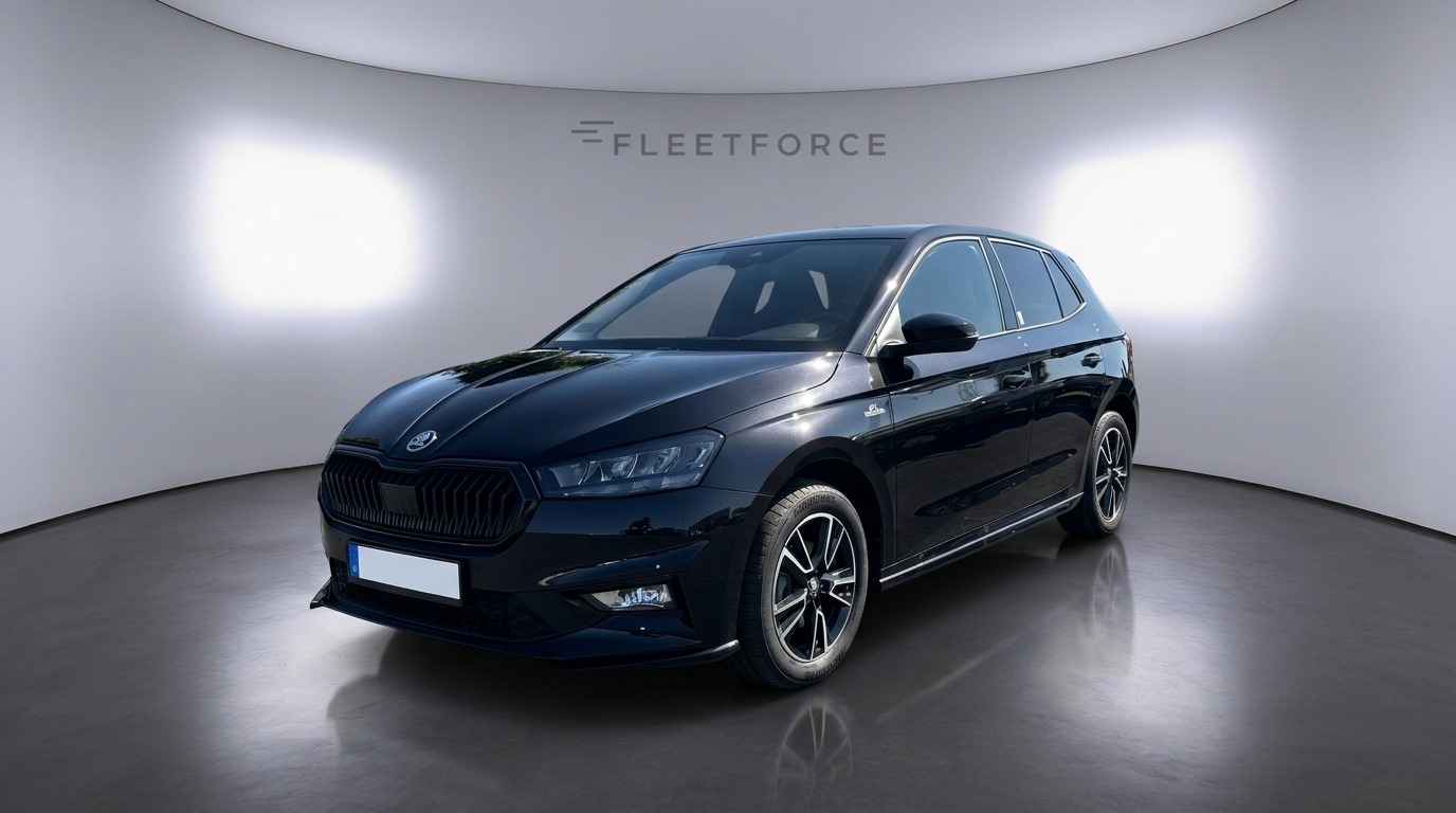 Skoda Fabia Monte Carlo in Schwarz