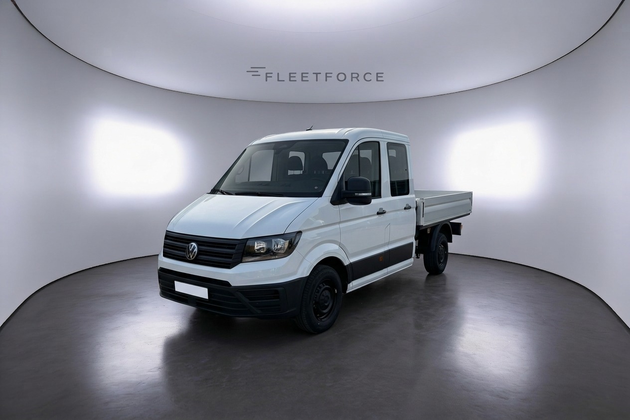 VW Crafter Pritsche 35 DOKA 2.0 TDI in Weiß