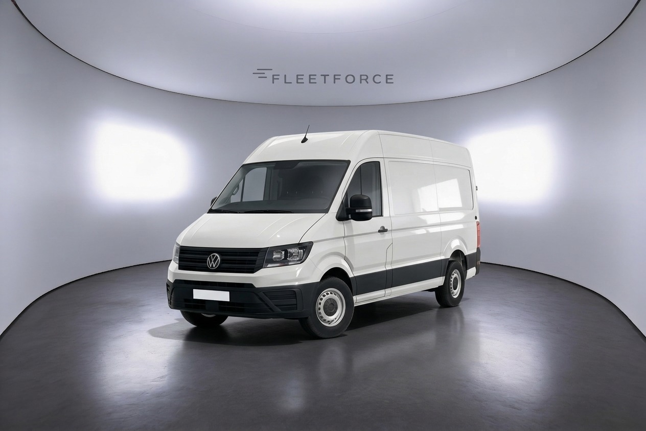 VW Crafter 35 mittellang Hochdach FWD in Weiß