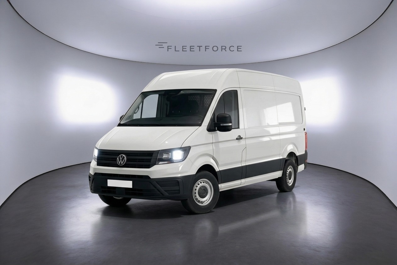 VW Crafter 35 mittellang Hochdach FWD in Weiß