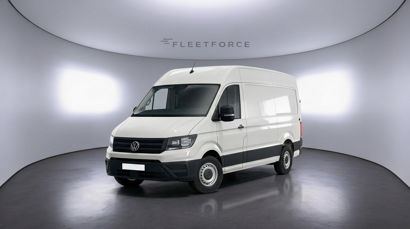 VW Crafter 35 mittellang Hochdach FWD in Weiß
