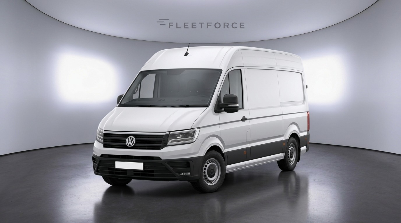 VW Crafter Kasten in Schwarz