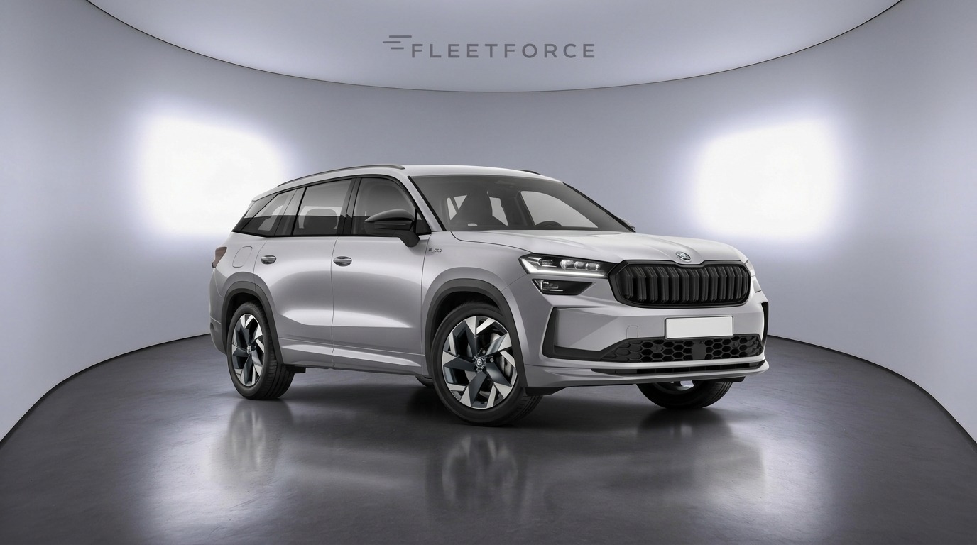 Skoda Kodiaq Sportline in Schwarz