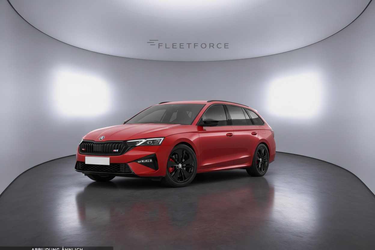 Skoda Octavia Combi in Rot