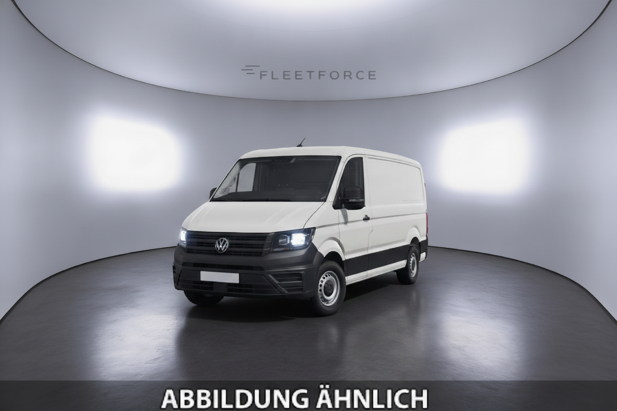VW Crafter Kasten in Weiß