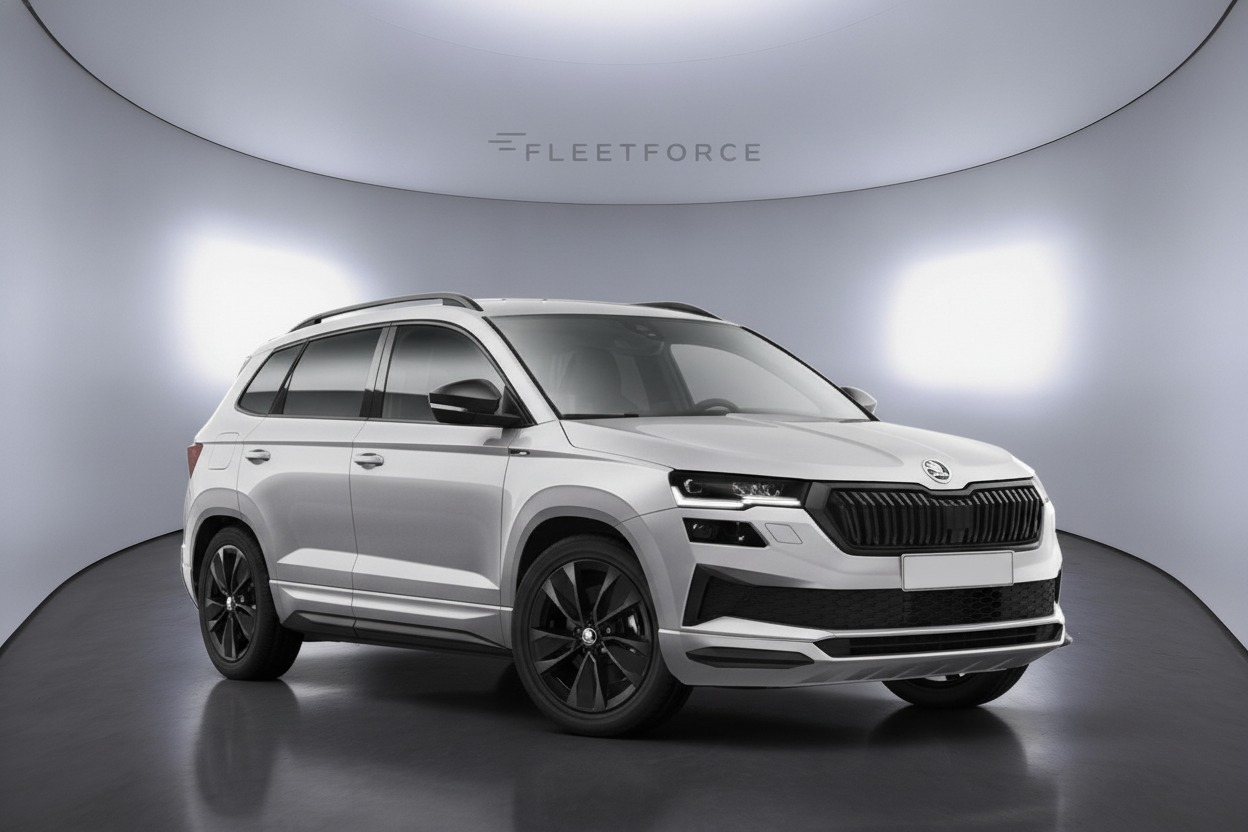 Skoda Karoq Sportline in Silber