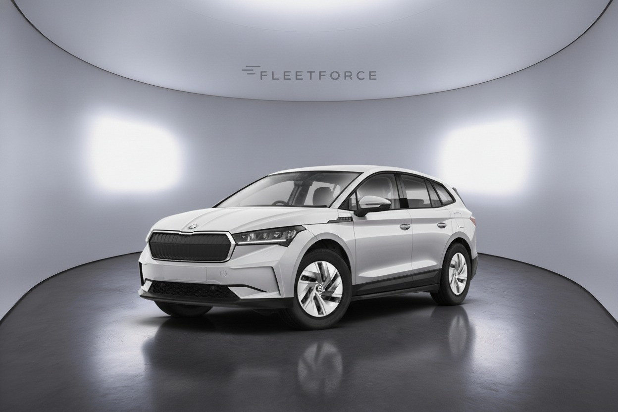 Skoda Enyaq iV Sportline in Schwarz