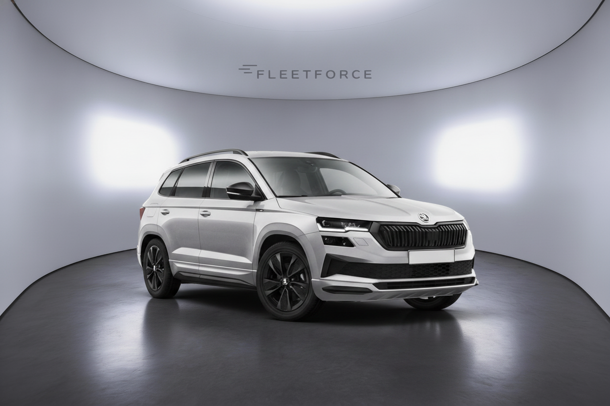 Skoda Karoq Sportline in Silber