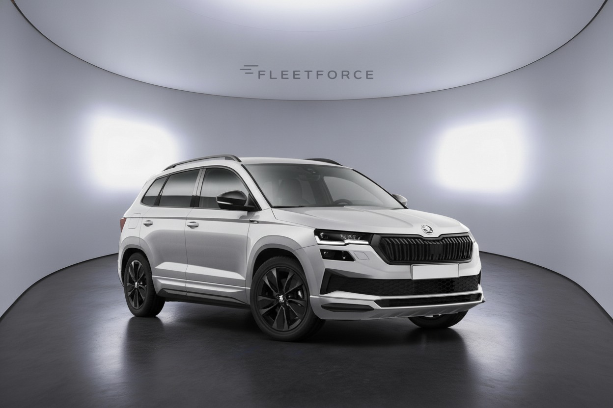 Skoda Karoq Sportline in Silber