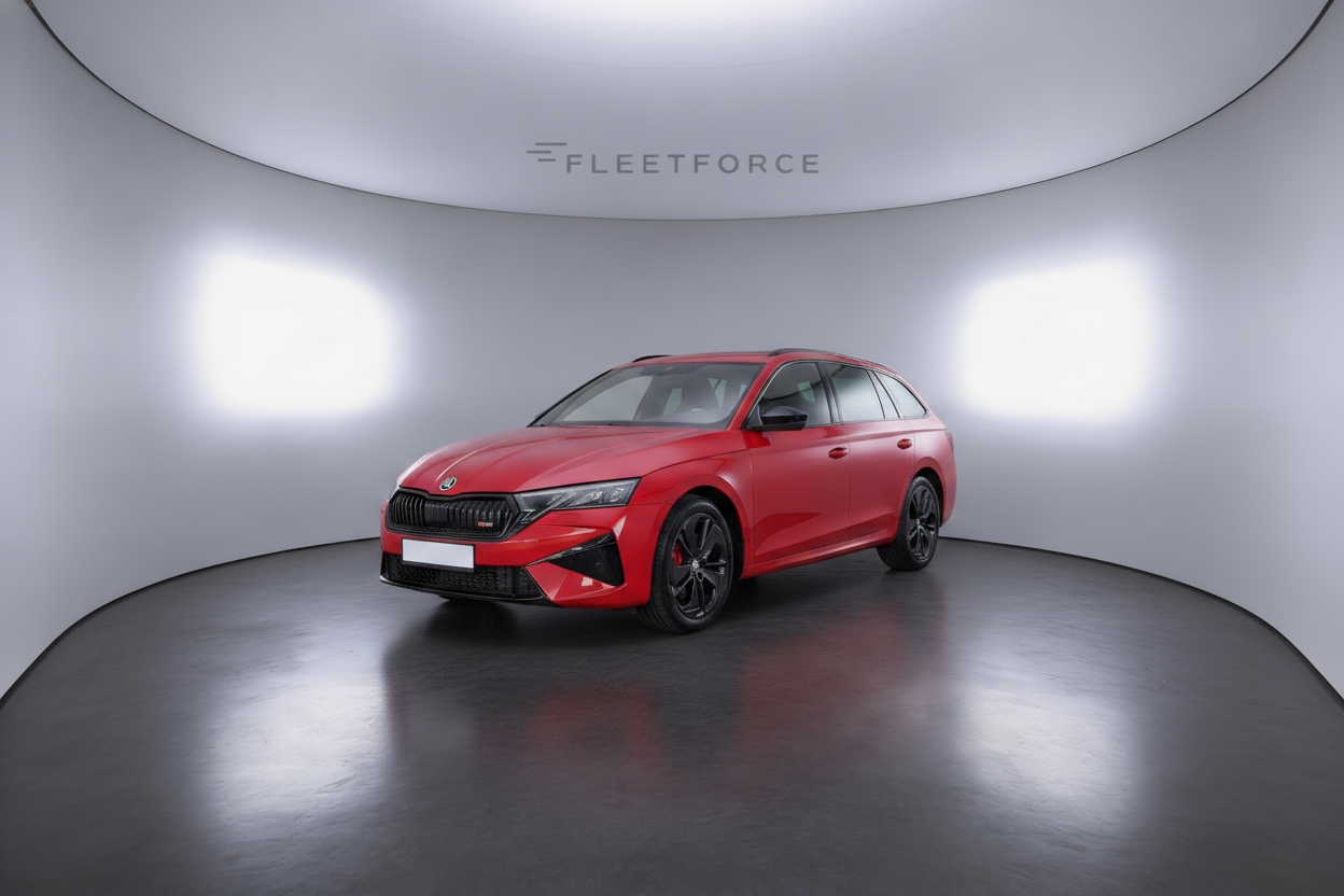 Skoda Octavia 2.0 TSI 195 kW RS in Rot