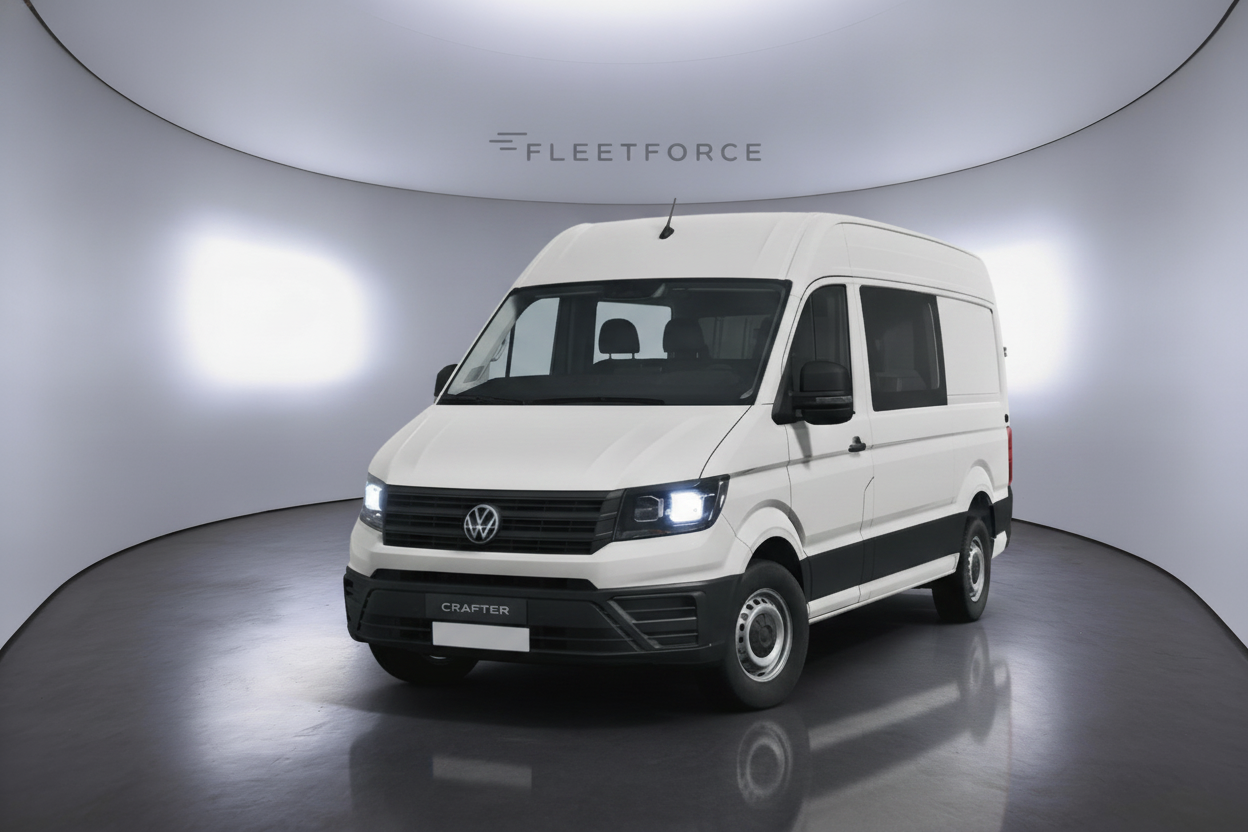 VW Crafter Crafter Kastenwagen Plus (Snoeks) in Weiß