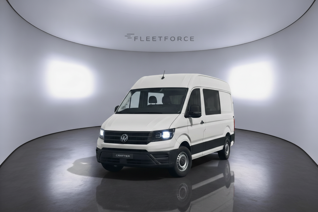 VW Crafter Crafter Kastenwagen Plus (Snoeks) in Weiß