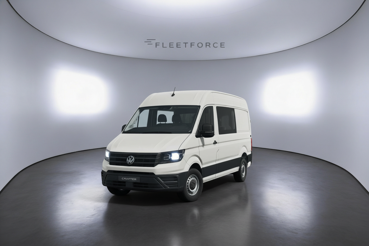 VW Crafter Crafter Kastenwagen Plus (Snoeks) in Weiß