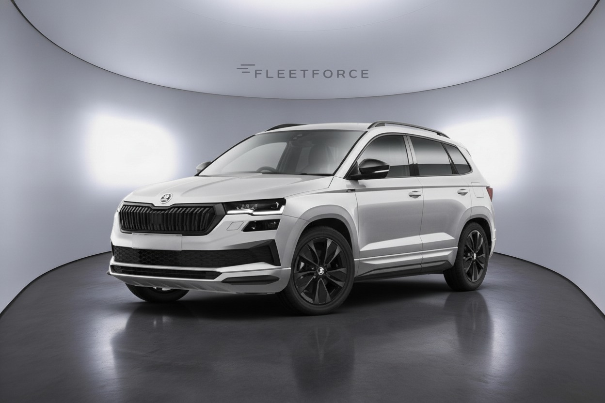 Skoda Karoq Sportline in Blau