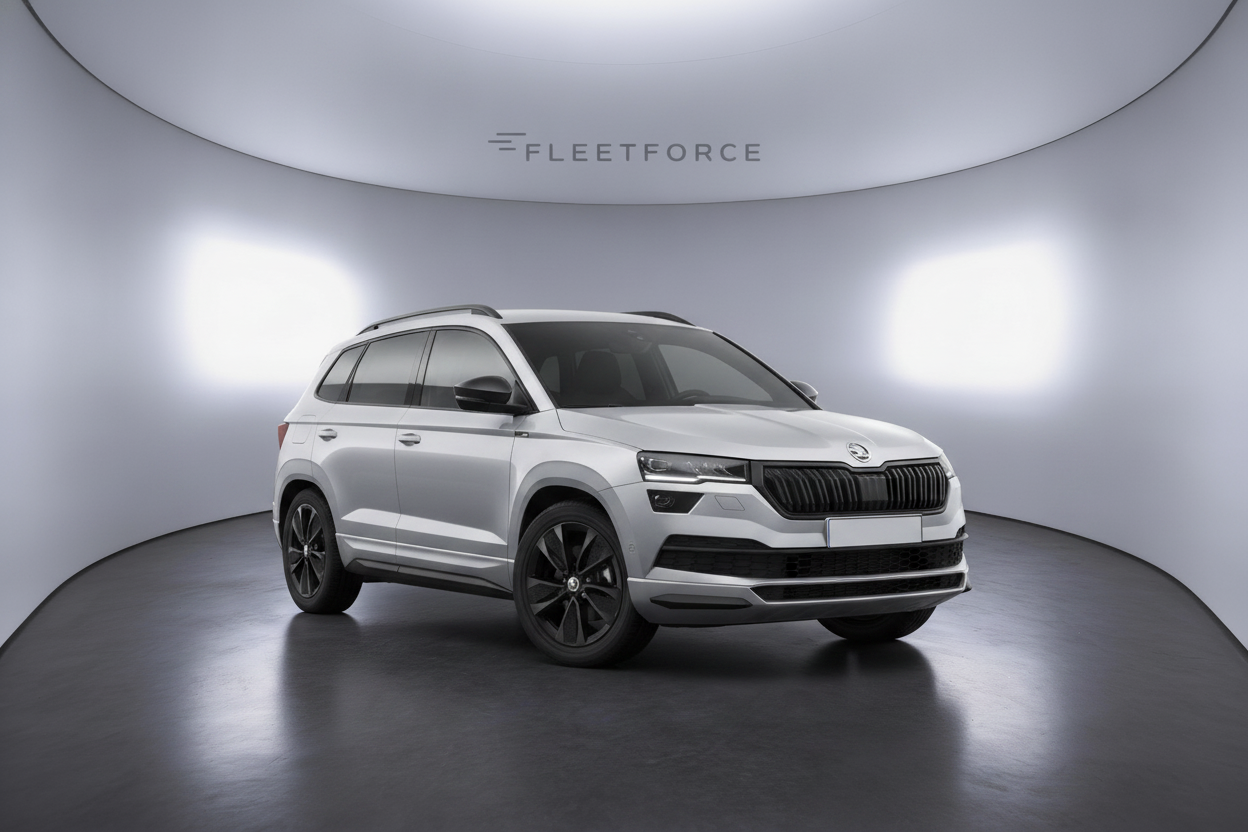 Skoda Karoq Sportline in Blau