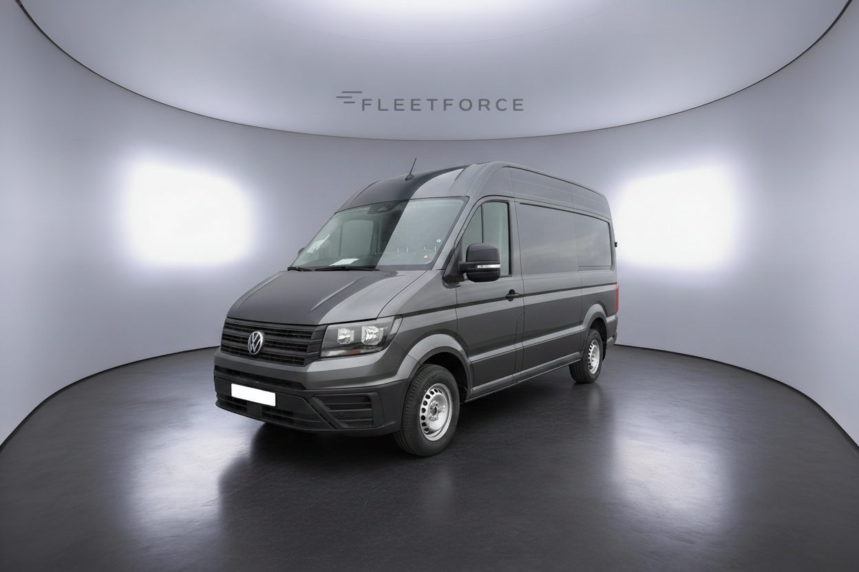 VW Crafter Kasten 35 mittellang Hochdach FWD in Grau