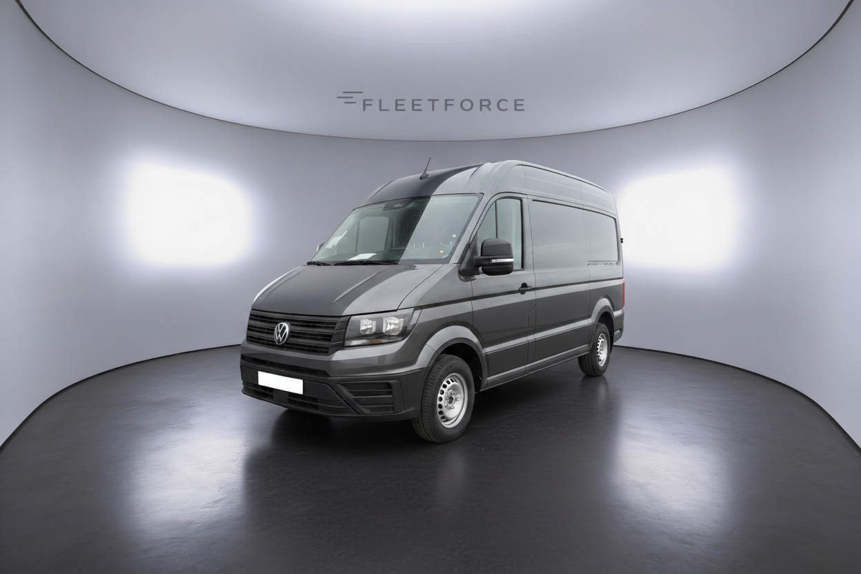 VW Crafter Kasten 35 mittellang Hochdach FWD in Grau