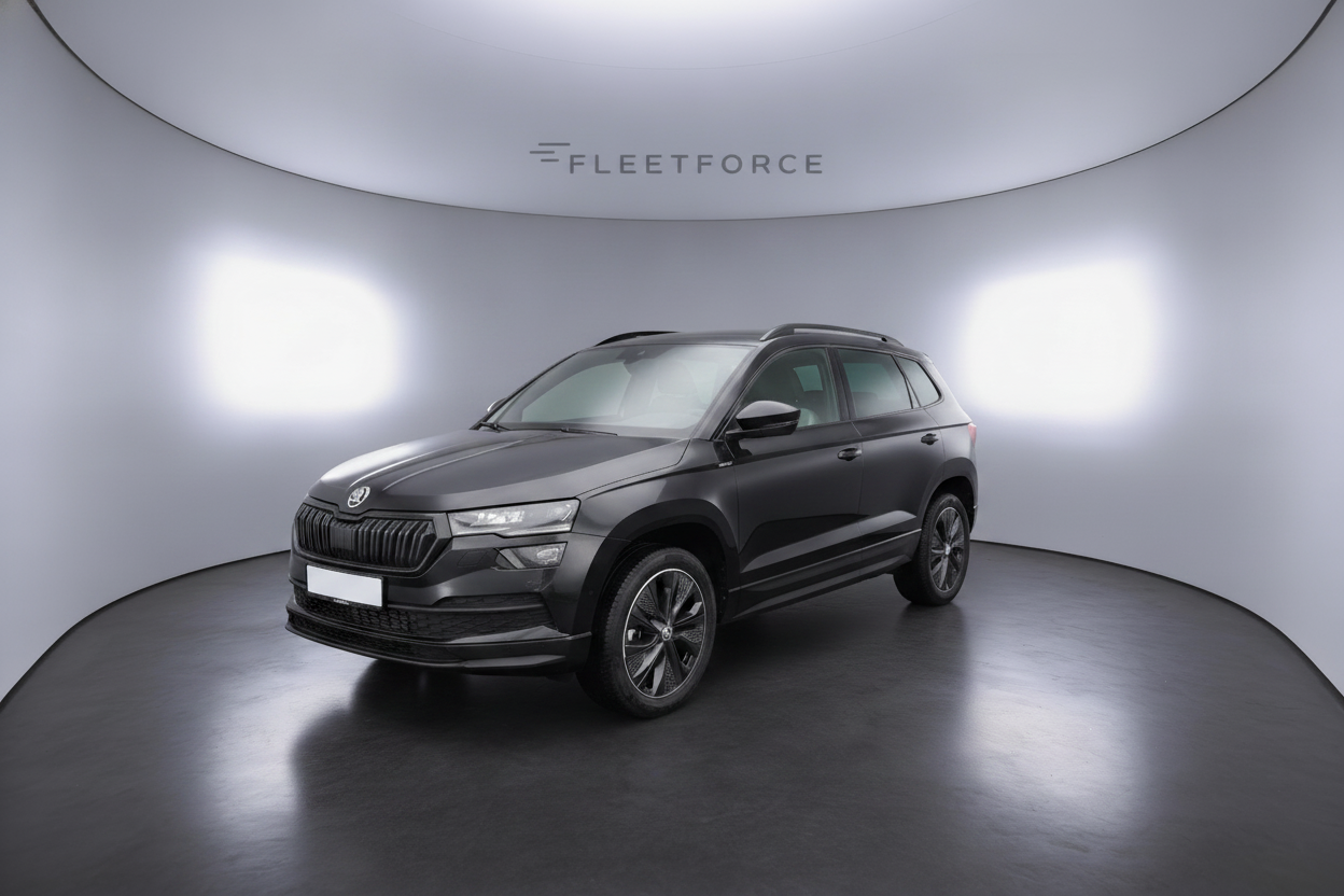 Skoda Karoq Sportline in Schwarz